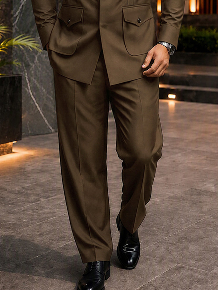 Conjunto de 2 Piezas Estilo Safari de Lujo