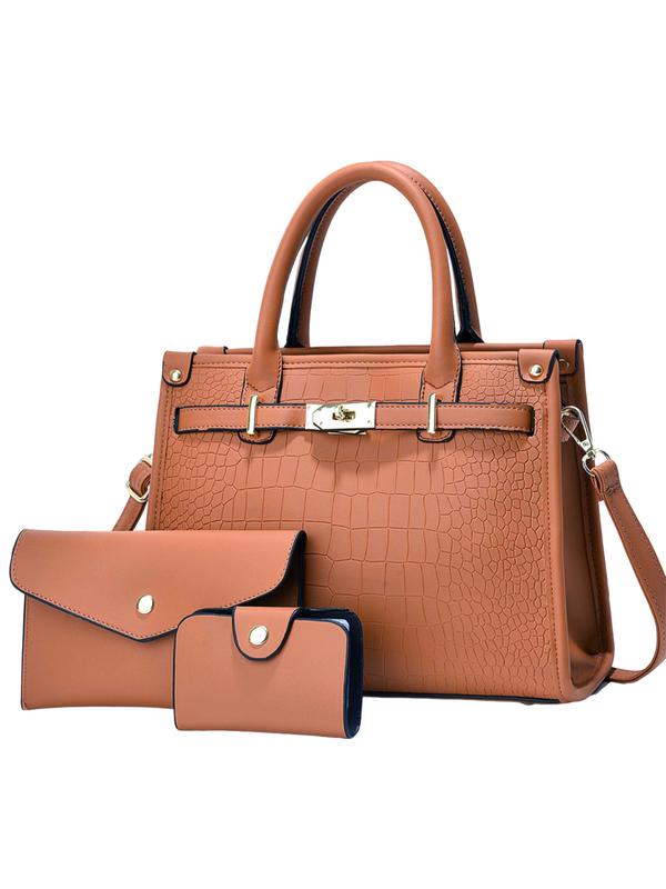 Bella Borsa - Bolso Bandolera con Grabado de Cocodrilo