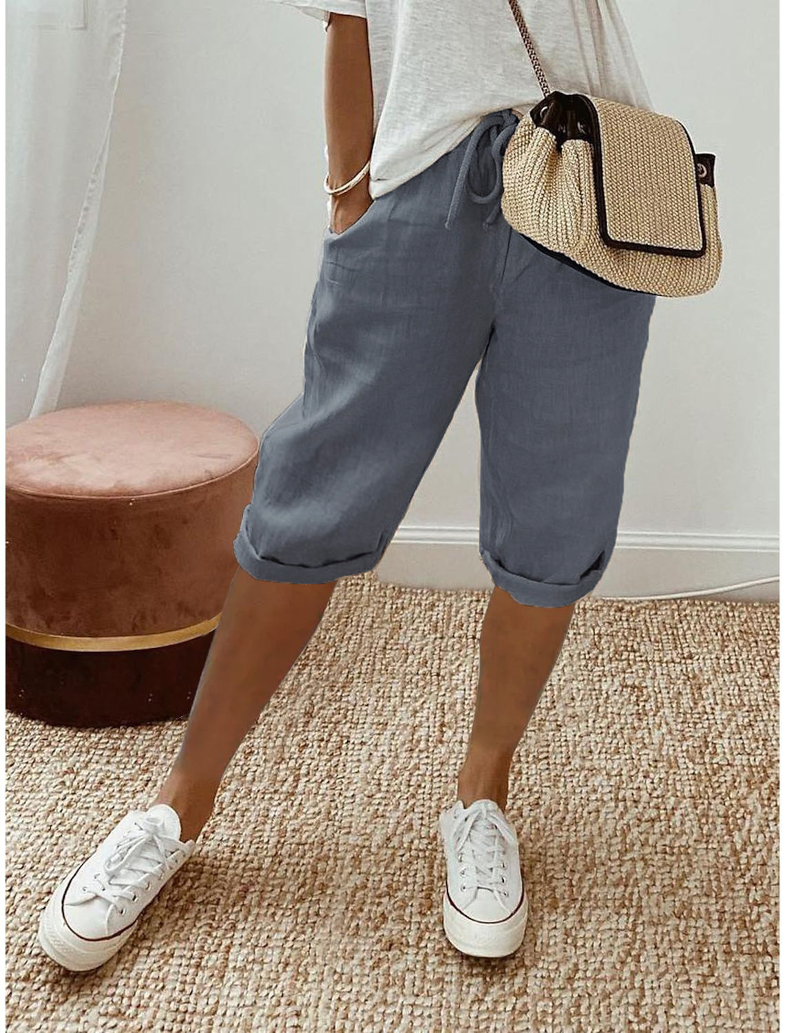Anne™ | Pantalón Capri Relajado
